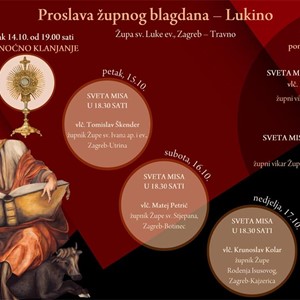 Proslava župnog blagdana - Lukino u Travnom